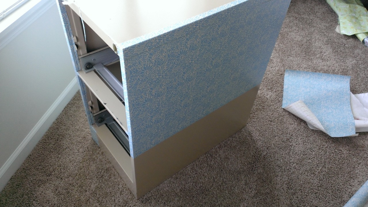 File Cabinet Makeover For Your Home Office Decor And Organization
